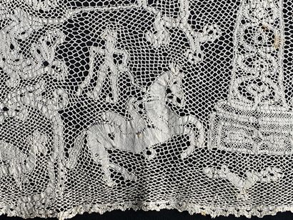Rare border with animals and characters,...