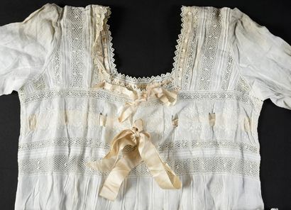 Women's lingerie set, late 19th century.
In...
