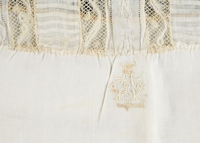 Women's lingerie set, late 19th century.
In...