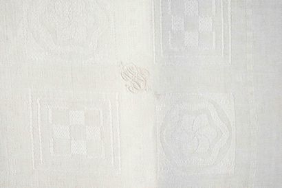 Damask tableware, Art Deco, Albin Müller,...
