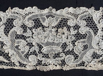 Barbs in Argentan lace, needlework, circa...