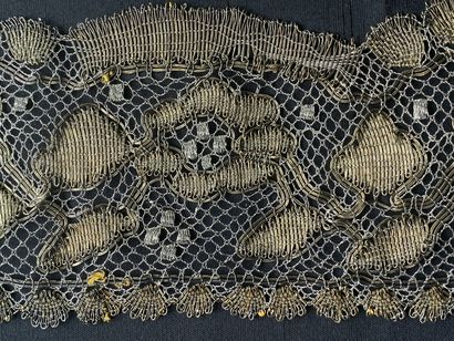 
Edgings in metallic lace, bobbins, 2nd half...