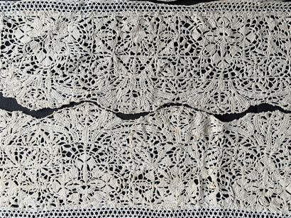 Rare border for a collar, needle lace, England...