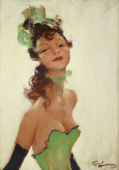 Jean-Gabriel DOMERGUE (1889 – 1962)

Woman...