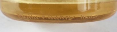 DAUM NANCY FRANCE

A yellow glass vase of...