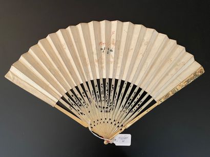 Voyage en Chine, vers 1760-1780
Éventail...