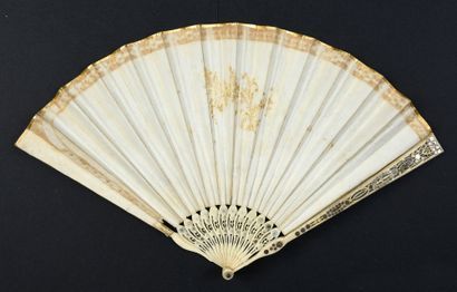 Inspiration chinoise, vers 1800-1820
Éventail...