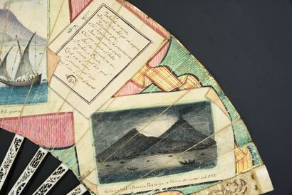 “Veduta del molo di Napoli”, vers 1776-1780
Éventail...