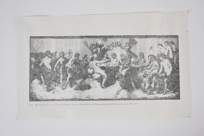 Les noces de Psyché et Amour, vers 1690
Feuille...