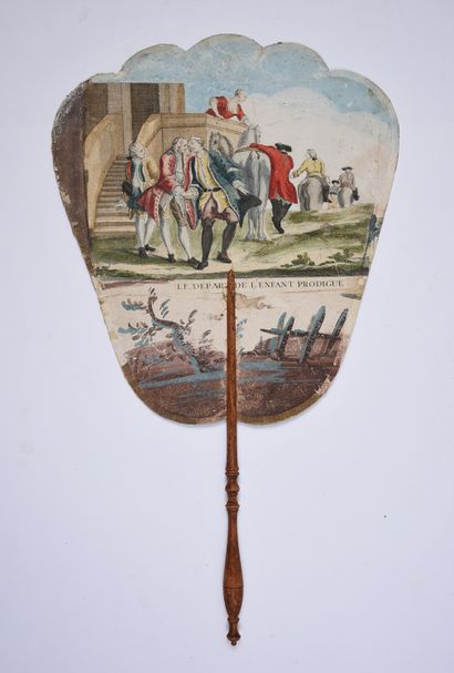 Le départ de l'enfant prodigue, vers 1770
Écran...