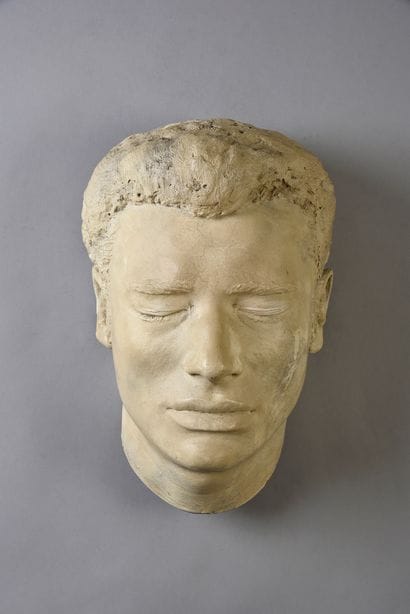 HALLYDAY JOHNNY (1943/2017) : Plâtre original...