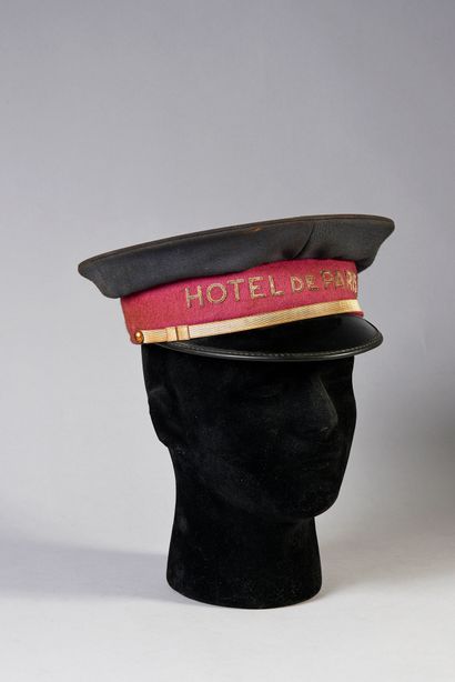 JOHNNY HALLYDAY : 1 casquette du portier...