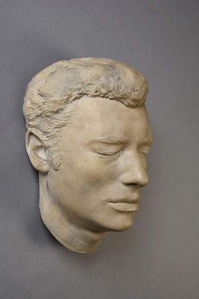 HALLYDAY JOHNNY (1943/2017) : Plâtre original...