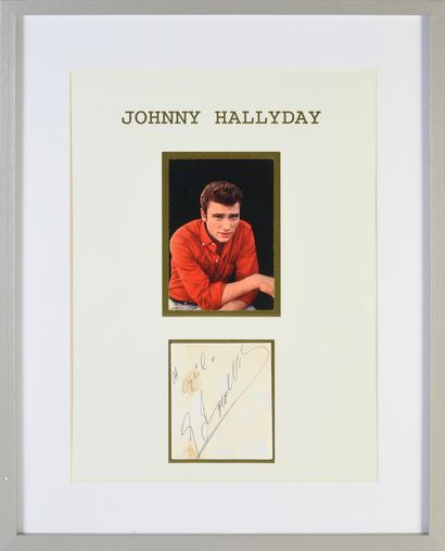 JOHNNY HALLYDAY : 1 ensemble de 4 cartes...