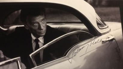 JOHNNY HALLYDAY : 1 tirage photographique...