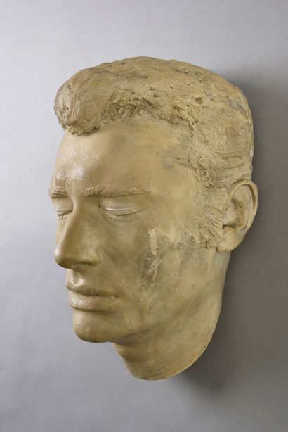 HALLYDAY JOHNNY (1943/2017) : Plâtre original...