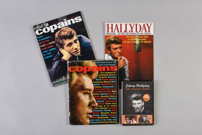 JOHNNY HALLYDAY : 1 ensemble de 4 publications...