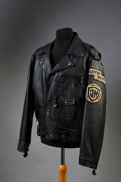 JOHNNY HALLYDAY : 1 blouson prototype Western...