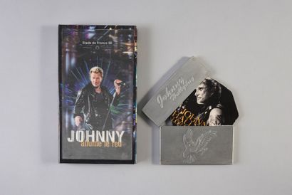 JOHNNY HALLYDAY : 1 longbox « Stade de France...