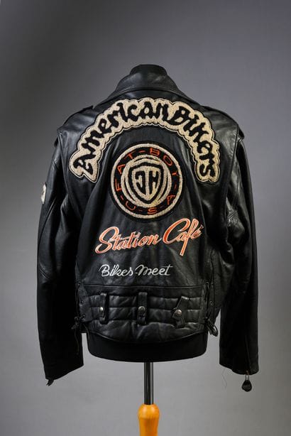 JOHNNY HALLYDAY : 1 blouson prototype Western...