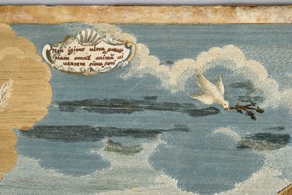 La Vierge au diadème, tableau à fils collés,...