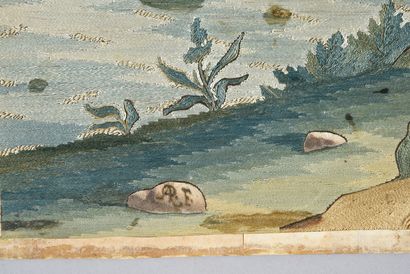 La Vierge au diadème, tableau à fils collés,...