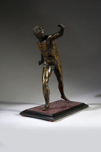 Gladiateur Borghèse en bronze patiné.
Première...