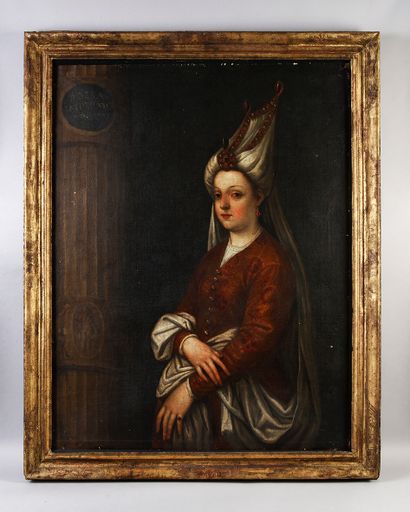 École VENITIENNE du XVIIe siècle
Portrait...