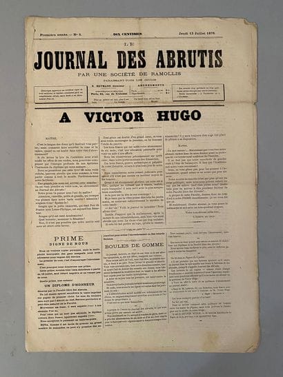 VIE POLITIQUE DE VICTOR HUGO.
Bel ensemble...