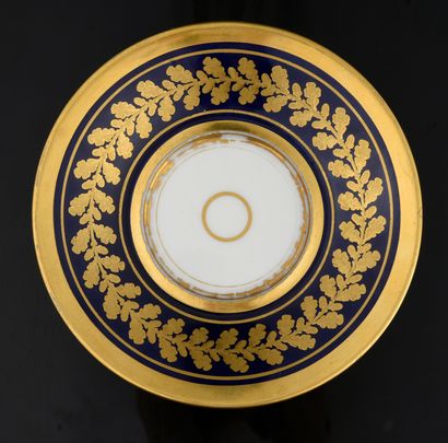 TASSE ET SA SOUCOUPE EN PORCELAINE
MANUFACTURE...