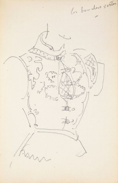 CARNET À DESSINS D'UN ARTISTE DE LA COUR...