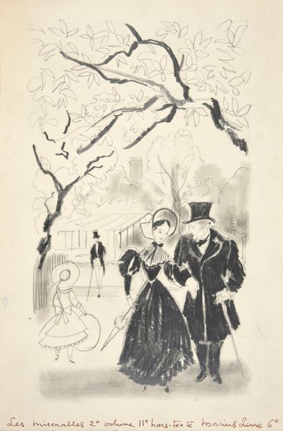 GRAU-SALA Emilio (1911-1975)
Les Misérables....