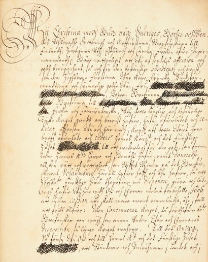 [GUERRE DE TRENTE ANS (1618-1648)].
Belle...