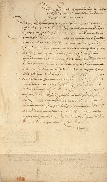 [GUERRE DE TRENTE ANS (1618-1648)].
Belle...