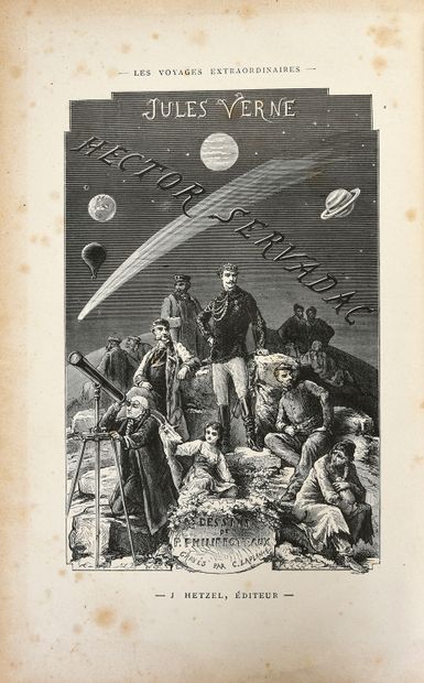 VERNE Jules (1828-1905),
Hector Servadac,...