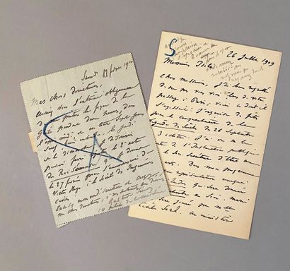 SIMON Gustave (1848-1928)
Ensemble de deux...