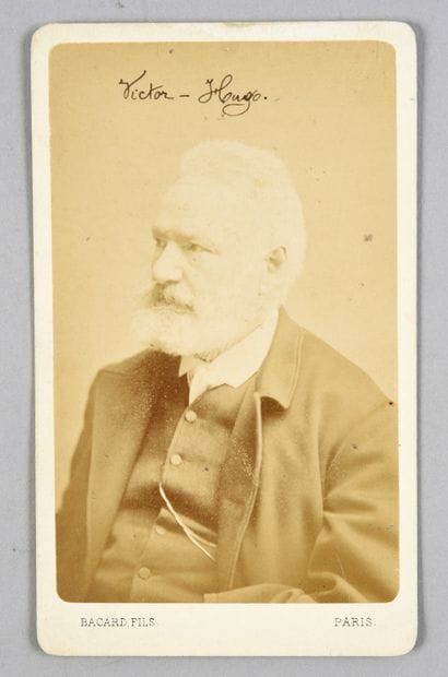 HUGO Victor (1802-1885).
Portrait photographique...