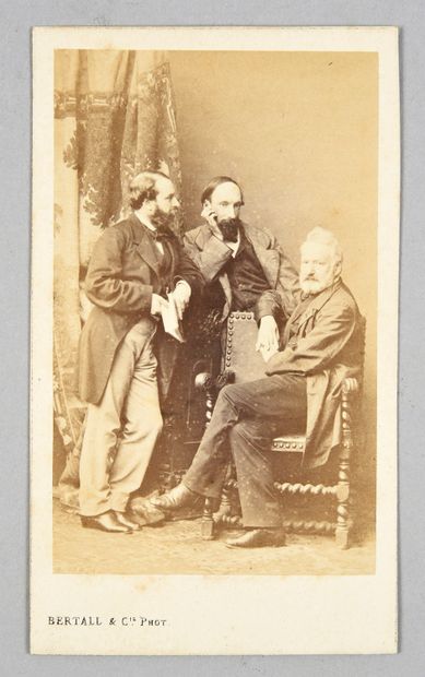HUGO Victor (1802-1885).
Portrait photographique...