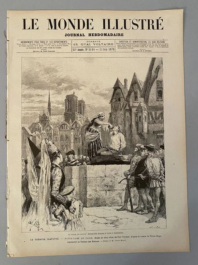 OEUVRES DE VICTOR HUGO.
Bel ensemble de 19...