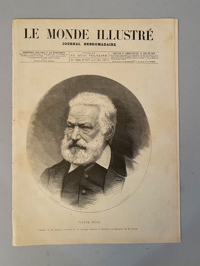 OEUVRES DE VICTOR HUGO.
Bel ensemble de 19...