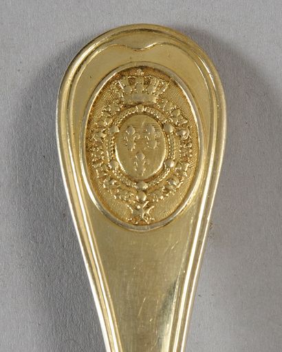 SERVICE A ENTREMETS POUR LA TABLE DU ROI...