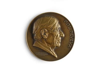 NEVEU Pol (1865-1939).
Médaille, en bronze...
