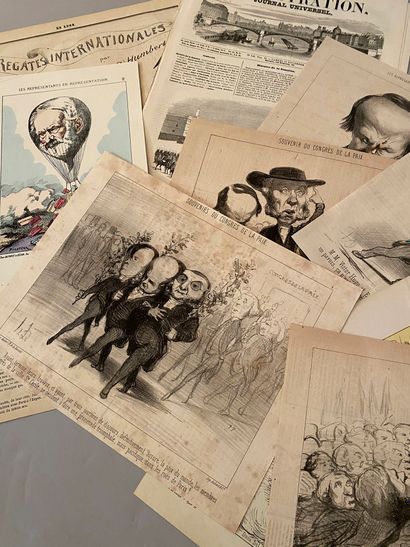 VICTOR HUGO À TRAVERS LA CARICATURE.
Bel...