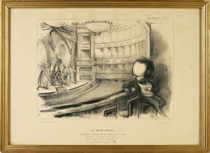 MOYNET Jean-Pierre (1819-1876)
Caricature...