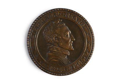 RONSARD Pierre de (1524-1585).
Médaillon...