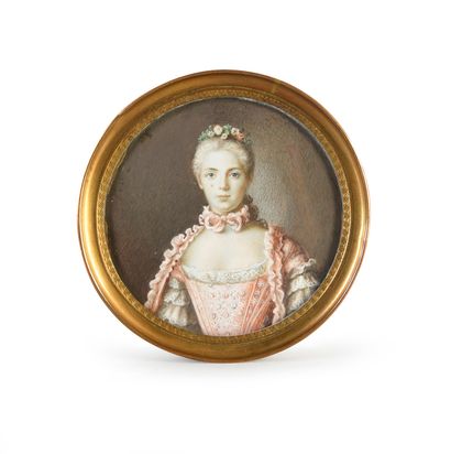 École FRANÇAISE de la fin du XVIIIe siècle
Portrait...