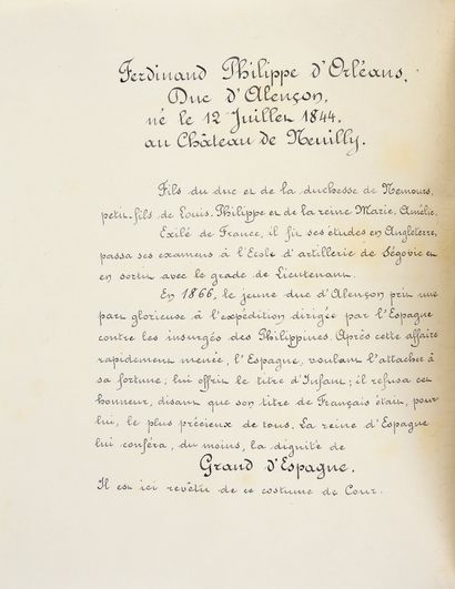 BIBLIOTHÈQUE DU DUC D'ALENÇON Fac-similé...