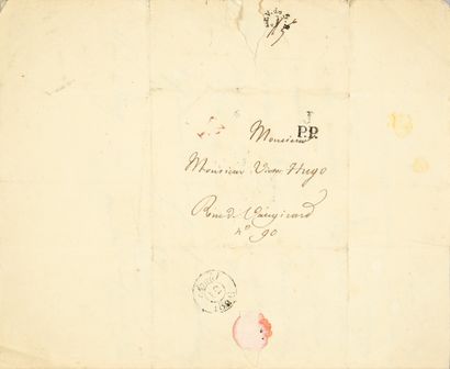 HUGO Victor (1802-1885)
L.A.S. : «B. D...»,...