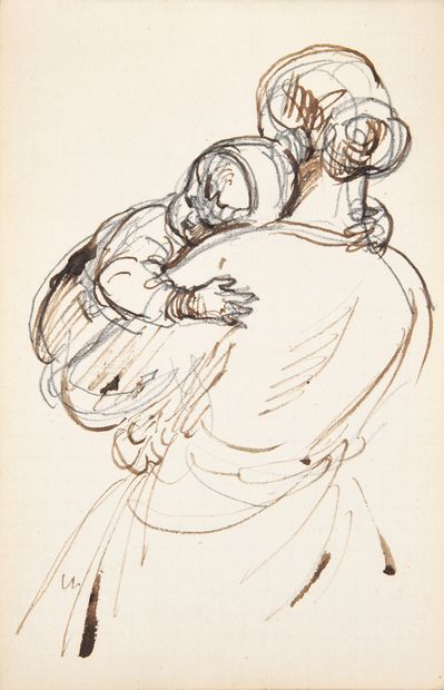 CARNET À DESSINS D'UN ARTISTE DE LA COUR...