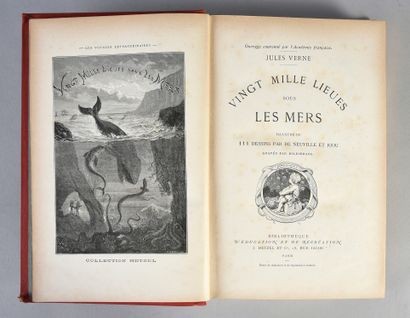 VERNE Jules (1828-1905),
Vingt-mille lieues...